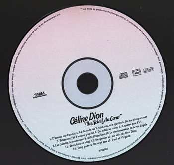 CD Céline Dion: Du Soleil Au Cœur