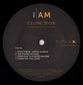 2LP Céline Dion: I Am: Celine Dion (Original Motion Picture Soundtrack)
