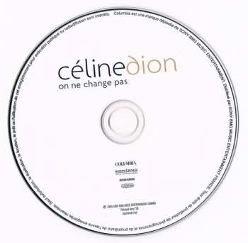 CD Céline Dion: On Ne Change Pas