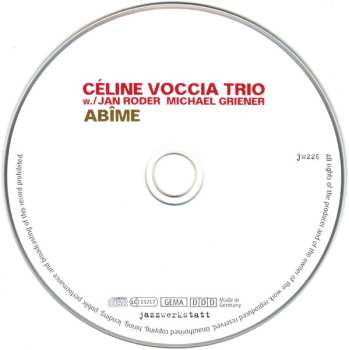 CD Céline Voccia Trio: Abîme