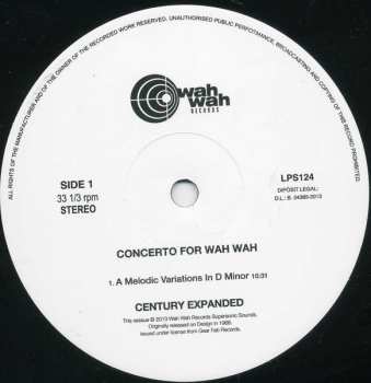 LP Century Expanded: Concerto For Wah Wah  LTD