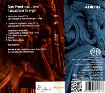 SACD César Franck: César Franck Transcriptions For Organ DIGI