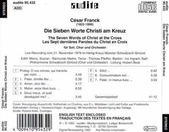 CD César Franck: Die Sieben Worte Christi Am Kreuz (Für Soli, Chor Und Orchester)