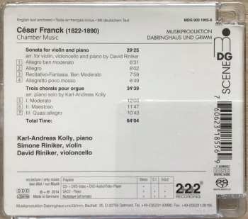 SACD César Franck: Sonate Pour Violon Et Piano / Trois Chorals Pour Orgue