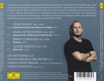 CD César Franck: Secret Love Letters