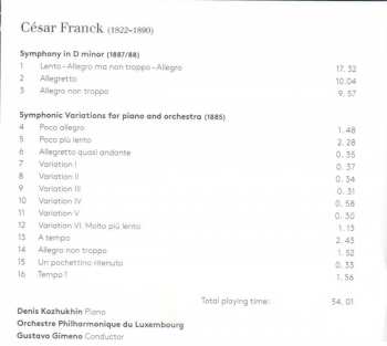 SACD César Franck: Symphony In D Minor - Symphonic Variations DIGI