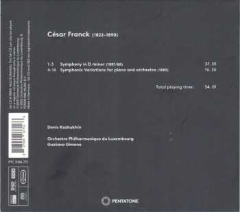 SACD César Franck: Symphony In D Minor - Symphonic Variations DIGI