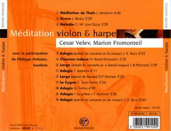 CD Cesar Velev: Méditation - Violon & Harpe
