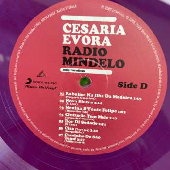 2LP Cesaria Evora: Radio Mindelo (Early Recordings) CLR | LTD | NUM