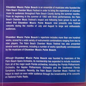 CD Chamber Music Palm Beach: True Colors