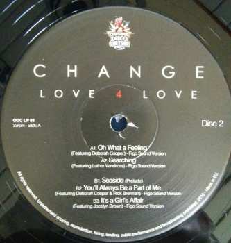 2LP Change: Love 4 Love