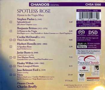 SACD Phoenix Chorale: Spotless Rose - Hymns To The Virgin Mary