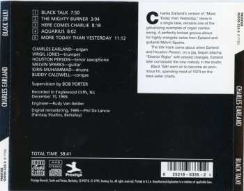 CD Charles Earland: Black Talk!