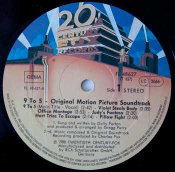 LP Charles Fox: "9 To 5" (Original Soundtrack Recording)