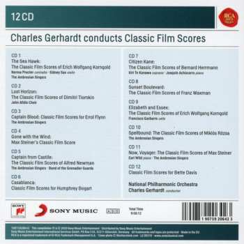 12CD Charles Gerhardt: Charles Gerhardt Conducts Classic Film Scores