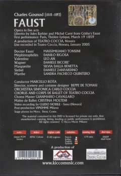 DVD Charles Gounod: Faust