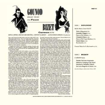 LP Georges Bizet: Faust Ballet Music / Carmen Suite LTD