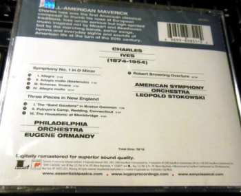 CD Leopold Stokowski: Symphony No. 1 / Three Places In New England / Robert Browning Overture