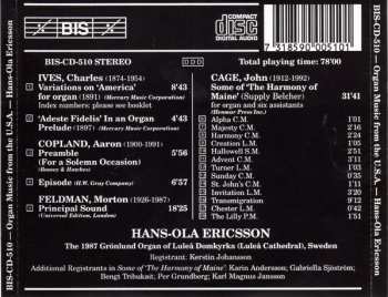 CD Aaron Copland: Organ Music From The U.S.A.