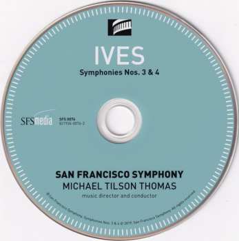 SACD The San Francisco Symphony Orchestra: Symphonies No. 3 (The Camp Meeting) / Symphony No. 4