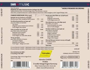 CD Radio-Sinfonieorchester Stuttgart: Chamber Music With Flute - The Music Of A Magician