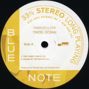 3LP Charles Lloyd: Trio Of Trios