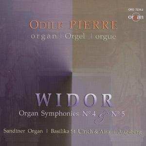 CD Charles-Marie Widor: Orgelsymphonien Nr.4 & 5