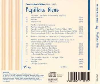 CD Charles-Marie Widor: Papillons Bleus