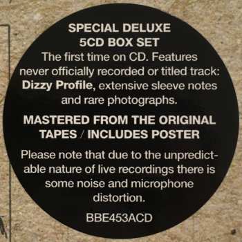 5CD/Box Set Charles Mingus: Jazz In Detroit / Strata Concert Gallery / 46 Selden DLX