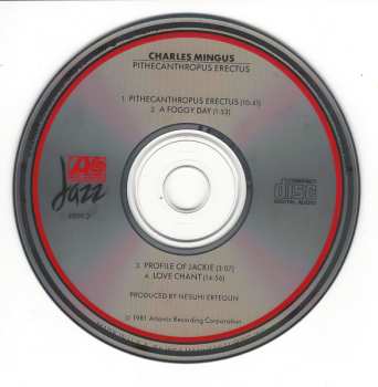 CD Charles Mingus Jazz Workshop: Pithecanthropus Erectus