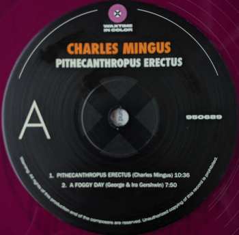 LP Charles Mingus Jazz Workshop: Pithecanthropus Erectus LTD | CLR