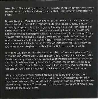 CD Charles Mingus: The Unique