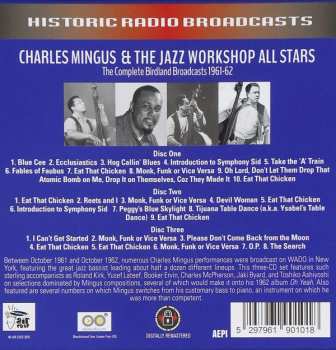 3CD/Box Set Charles Mingus: The Complete Birdland Broadcasts 1961-62