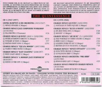 2CD Charles Mingus: The Quintessence  New-York - Los Angeles  1947 - 1960