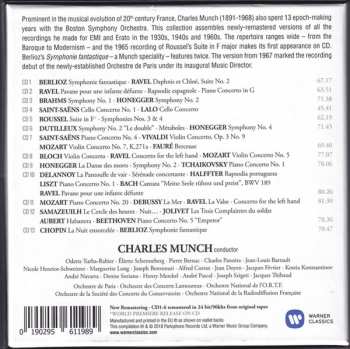 13CD/Box Set Charles Munch: The Complete Recordings On Warner Classics