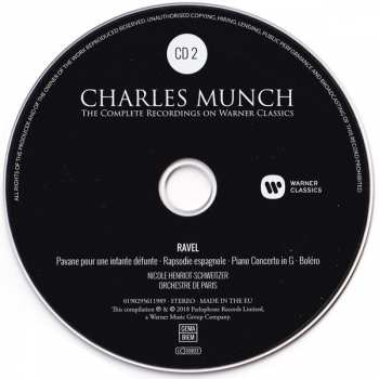 13CD/Box Set Charles Munch: The Complete Recordings On Warner Classics