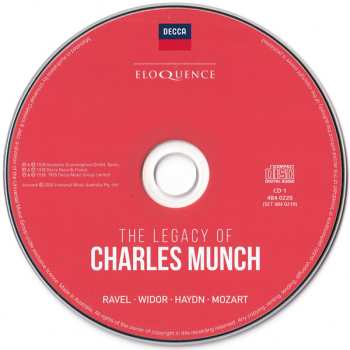 14CD/Box Set Charles Munch: The Legacy Of Charles Munch