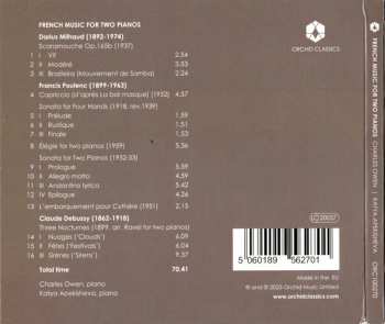 CD Claude Debussy: French Music For Two Pianos