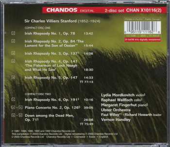 2CD Vernon Handley: Six Irish Rhapsodies | Piano Concerto No. 2 | Down Among The Dead Men