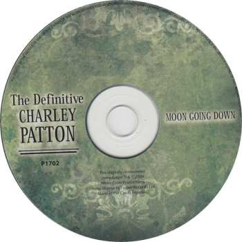 3CD/DVD Charley Patton: The Definitive Charley Patton