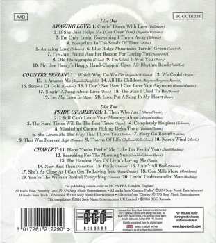 2CD Charley Pride: Amazing Love/Country Feelin'/Pride Of America/Charley