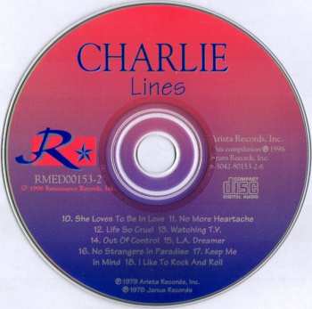 2CD Charlie: No Second Chance / Lines