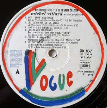 LP Charlie Chaplin: Les Musiques Des Films De Charlie Chaplin