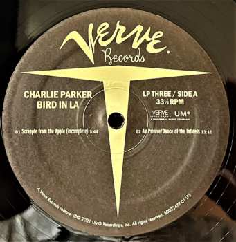 4LP/Box Set Charlie Parker: Bird In LA