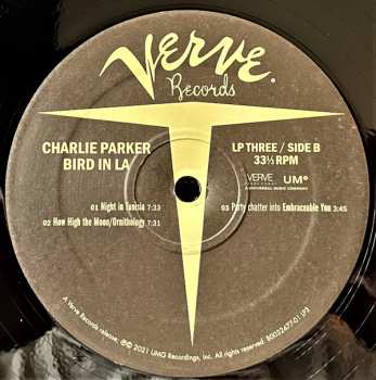 4LP/Box Set Charlie Parker: Bird In LA