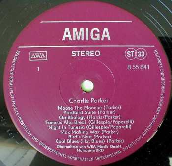 LP Charlie Parker: Charlie Parker