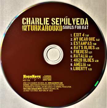 CD Charlie Sepulveda And The Turnaround: Songs For Nat