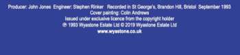 CD Malcolm Martineau: Family Connections