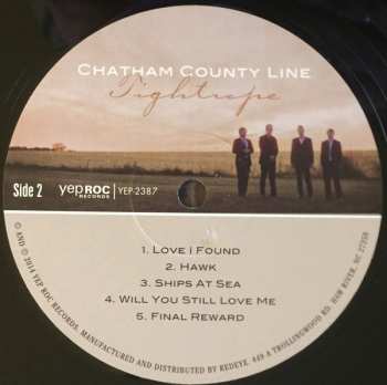 LP/CD Chatham County Line: Tightrope
