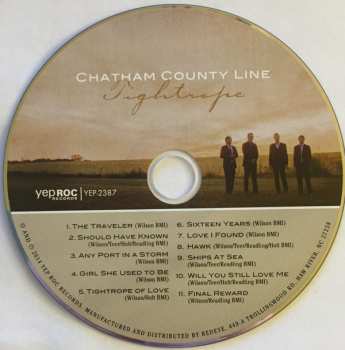 LP/CD Chatham County Line: Tightrope